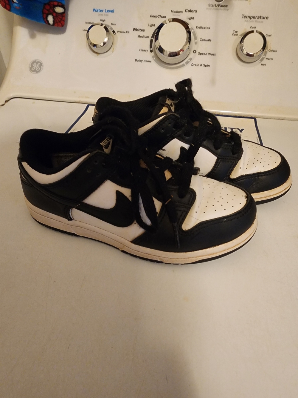 Nike Kids Black and White Low-Top Sneakers "Panda Dunks"!